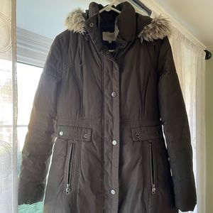 Laundry Shelli Segal Puffer Coat (Brown)
